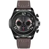 SMAEL nouveau Sport décontracté hommes montres Top marque de luxe en cuir mode montre-bracelet pour homme horloge SL-9075 chronographe montres M2815