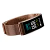 Sport Sport Armband Blodtryck Smart Watch Meddelande Alert IP68 Vattentät Fitness Pedometer Tracker Armbandsur för Android iPhone IOS