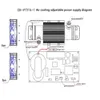 3g 5g 6g 7g OzonizadorHome jardin AC110V 220V DC12V 24V Générateur d'ozone à tube en céramique 12V avec potentiomètre ozoniseur d'eau Air 2927