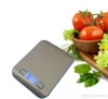 Básculas de cocina Balanza digital de alimentos de alta calidad Balanza de peso de cocina Balanza digital con plataforma de acero inoxidable 5000 g / 1 g envío rápido en