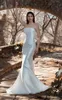 2020 robes De mariée sirène élégantes robes De mariée sans bretelles balayage Train avec Wrap robes De mariée Vestidos De Novia