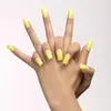 Nouveaux faux ongles des orteils de faux ongles Conseils pour manucure acrylique UV Gel Toe Nail Art Conseils Couleurs D18 # 30