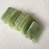 DHL Darmowy Nowoczesny Naturalny Jade Kamień Guasha Gua Sha Board Square Kształt Masaż Ręcznie Masażer Relaks w magazynie