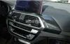 Формовочная крышка центральной консоли из углеродного волокна для BMW X3 X4 G01 G02 2018-2019