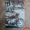 Metal Painting Tin Signs Vintage Route 66 Plate Plaque Poster Iron Plates Wall Stickers Bar Club Garage Home Decor 40 Designs WZW5924274