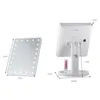 Hot 360 grader Rotation Makeup Mirror Justerbar 16/22 lysdioder LED SN Portable Luminous Cosmetic Mirrors SJ661294812