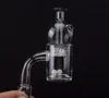 OD25mm Quarz Banger mit Glas Spinning Carb Cap Perlen 10mm 14mm18mm 45/90 Nägel für Glas Wasser Bongs Rohre Dab Rigs