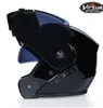 Profesyonel Yarış Kask Modüler Çift Lens Motosiklet Kask Kaplama Kask Güvenli Kasklar Casco Capacete Casque Moto S-XL