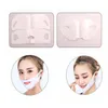Sofort straffende Facelift-Maske, 4D-Doppel-V-Linien-Gesichtsspannungsmasken, die Ödeme beseitigen und feste, dünne Masseter anheben