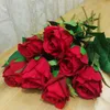 Grande vente!! Roses artificielles fleurs mignonnes petites fleurs de Rose blanche en soie décoration de mariage fournitures de fête fleur artificielle