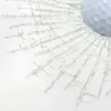 Auto-3D-Aufkleber, weißer Golfball, Fußball, Basketball, Tennis, Baseball, Schlagglas, Fenster, Windschutzscheibe, kreativer Aufkleber3938088