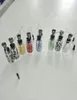 Newest Mini Glass Bottle Hookah Smoking Jamaica Pipe With Hose Multiple Styles Bongs Tobacco Cigarette Herbal Pipes Tools Fashion