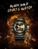 Smael relógio esportivo masculino relógios militares led quartzo display duplo à prova dwaterproof água esporte ao ar livre relógios de pulso masculino346l