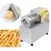 Pommes-Frites-Schneidemaschine, elektrische kommerzielle automatische Kartoffel-Gurken-Süßkartoffel-Gemüse-Edelstahl-Schneidemaschine