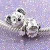 2019 Ny DIY Loose Bead 925 Sterling Silver Koala Charm passar europeiska Pandora -smycken Armband Halsband Pendant245h