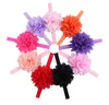 Schöner Baby-Kopfschmuck, elastische Organzaband-Haarbänder, Blumen-Stirnbänder, Haar-Accessoires, Großhandel für Kinder-Kopfbedeckungen, Ins-Säuglings-Foto-Requisiten