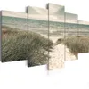 Framemodern doğal sahil otlak tuvali baskı modern sanat boyama moda tasarımı ev dekorasyonu için moda tasarımı renk seçin si287d