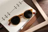 GPVO5186 Retro-Vintage Polarized Sunglasses 45-23-145 lightweight pure-plank Round small face unisex polarizing eyeglasses OEM factory outlet full-set case