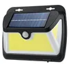 163 COB LED Solar Light Beschikbaar in extreme weer PIR Motion Sensor Lamp IP65 Waterdichte groothoek Outdoor Tuinlicht