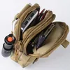 Waterdichte Tactische Heuptas Camouflage Riem Heuptas Militaire Heuptasje Outdoor Sport Wandelen Heuptasje Voor Zaklamp Telefoon XD22407