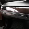 Autocollant en Fiber de carbone pour accessoires d'intérieur de voiture, couvercle de panneau porte-gobelet d'eau copilote pour BMW E90 E92 E93 série 3 LHD RHD