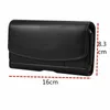 Universal 65inch PU Phone Case Clove Clove Cloved Dual Pouch Bag Bag Holster Flip Canthetic Leather Purse for iPhone Samsung Galax6396599