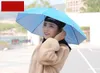 YENİ Kafa şapka şemsiye 69cm çay büyük ticaret şemsiye reklam güneş şapkası DHL Serbest Z047 standı şemsiye