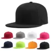 Unisex m￤n kvinnor justerbar baseball cap hip-hop hattar multi color snapback sport caps