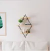 Modern solid wood shelf Storage Holders living room TV wall hanging one-word shelfes partition frame