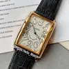 New Crazy Hours Gold Rose Gold Case 1200 Ch Whtie Sun Pattern Dial Dial
