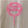 Letters Cake Toppers Cute Cake Decorations Cupcake Toppers Baby Birthday Party Decorations Baking Tools Free Shipping