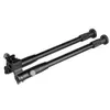 Bipod Verstelbaar van 9 tot 10 Past op standaard 20 mm weaver en picatinny rail Kwaliteit Aluminium