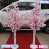 5ft Tall white Artificial Cherry Blossom Tree Roman Column Road Leads For Wedding Mall Opened Props6052403