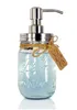 DIY Hand Soap Dispenser pump Stainless Steel Mason Jar Countertop Soap / Lotion Dispenser polish/chrome/ORB/golden HY-03