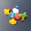 Новые стекла Bubble Carb Cap Hat Форма Carb Cap Для Кварц Кварц Banger Тепловое Banger Гвозди с отверстием On Top DCC07