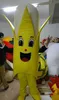 2019 costumi da festa del fumetto di Halloween del costume della mascotte della banana alta sveglia calda di alta qualità per adulti