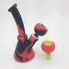 Ciotola di bong di vetro in silicone con ciotola di erbe asciutta da 14 mm Catcher di cenere per bong di vetro tubi d'acqua tampone 35G