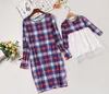 Christmas Mother and Daughter Clothes Family Matching Outfits Clothing Mom daughter girls Dress Skirt Women Princess Dresses QZZW132