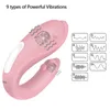 Couples roses Couples sans fil C en forme de vibrateur G-Spot Stimitor de Clitoral Massager A32