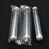 50pcs/lot High-quality Silver Stainless Steel 22*170mm Wine Tube Flask Drinking Flasks New Canteen Gifts EEA1026