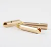 Vintage Solid Brass EDC Whistle Emergency Mini Keychain Practical Survival Kit Gadgets For Outdoor Camping Hiking Easy To Carry