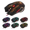 Wysokiej jakości 5500DPI LED podświetlenie optyczne 6D USB Wired Gaming Mouse Ergonomic Pro Gamer Gry komputerowe Myszy na laptopie PC