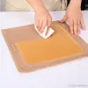 Baking Oven Oil Paper Non-stick High Temperature Resistant Fabric Cloth 40x60cm 10pcs/set Pastry Baking Oilpaper Mat Oilcloth DH0579