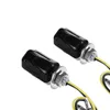 2pcs 6 LED دراجة نارية مؤشر إشارة مؤشر الضوء محرك Mini العلامة مصباح الشارع Universal Moto Flasher 12v 2pcs1574244