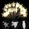 Twinkle Star Star String Lights, Plug In Fairy String Lights Waterdicht Uitschuifbaar voor Indoor Outdoor Wedding Party Christmas Tree Crestech