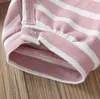 Baby Rompers Designer Clothes Boys Girls Striped Suspender Jumpsuits Infant Summer Sleeveless Onesies Toddler Soft Cotton Clothes YP851