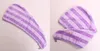 strisce colorate tappo per capelli asciutti a secco morbido assorbente turbante a filo corale velluto asciugamano asciutto asciugamano asciugamano diretto asciugamano diretto SE2560cm