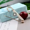 Safety Pin Brooches Sweater Jewelry Fashion Women Charm Pearl Blouse Shirt Collar Stick Pin Scarf Clothes Simple Decors