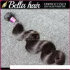 Bella Hair 9a 100 Remy Vergine Brasiliani Bundle Vergine non trasformata Dyable Extensions Bleadable Human Hair Extensions 3pcs Lot Brasile5614227