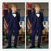 tuxedo des enfants bleus